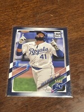 2021 Topps Series 2 Base #513 Carlos Santana - Kansas City Royals Blue BB3
