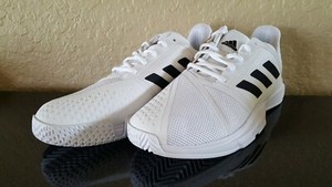 Adidas Men COURTJAM BOUNCE Tennis Shoes 