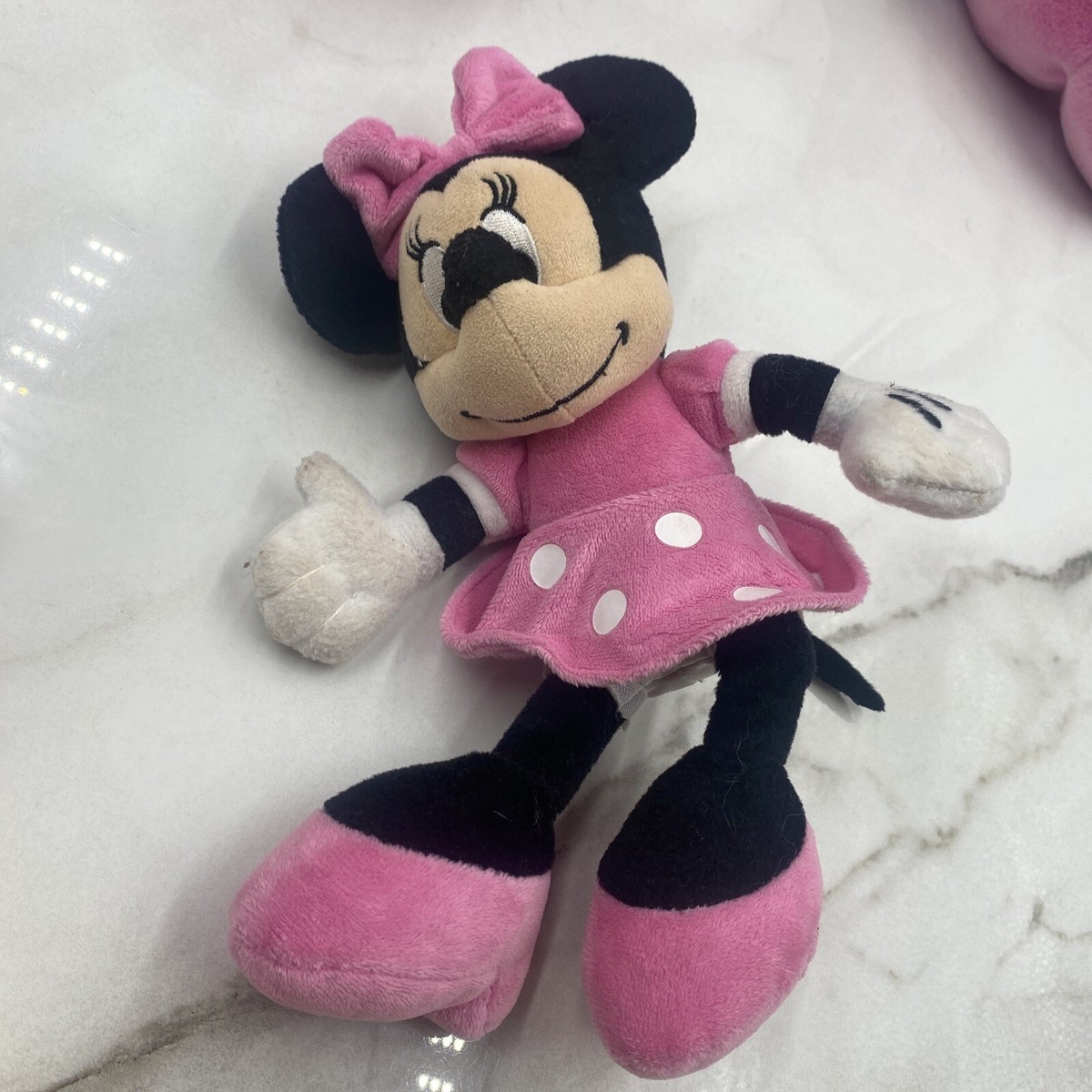 MinnieOMinnie様 Minnie Mouse Black and White Plush Toy 7” -Disney