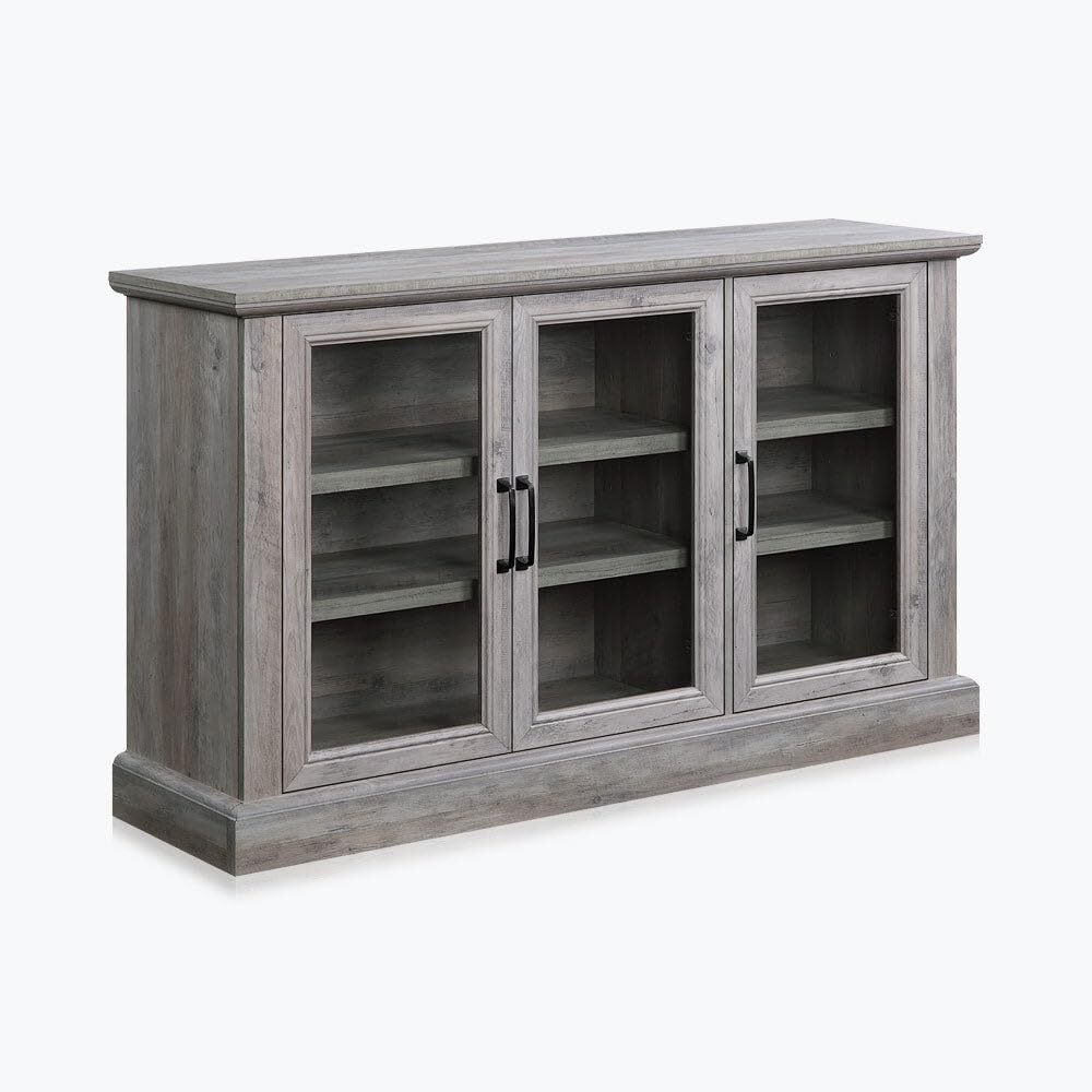 BELLEZE Sideboard Buffet Cabinet 55inch with Storage Cabinet Console Table