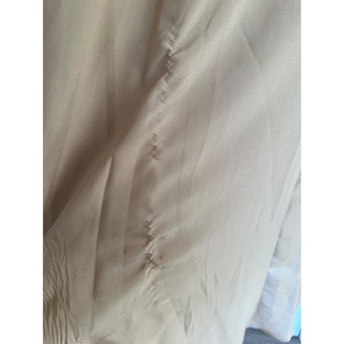 Marc by Marc Jacobs Shelly Silk Trapeze Dress Nude Pockets Small - Picture 6 of 9