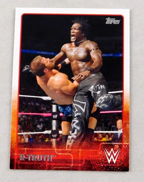RTruth WWE Topps Wrestling Trading Card WWF RAW Smackdown Wrestler 58