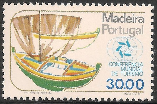 Portugal - Madeira #73 (A7) VF MNH - 1980 30e Madeira Boat - 第 1/1 張圖片