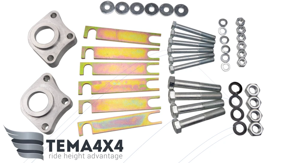 Tema4x4 Front upper ball joint spacers 20mm for MITSUBISHI Pajero Montero 2-gen - Image 2 of 3