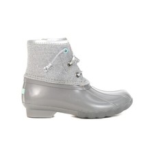 Sperry Top-Sider Little Kids Saltwater Grey Duck Boots STL165271