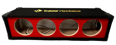 Array Box Enclosure BRHB6 4 Drivers 4 6.5'' Speakers Xtreme Durable Strong Wood