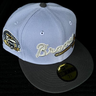 Atlanta Braves Lavish Lavender New Era 59FIFTY 2 Tone Lids Hat