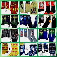 Odd Sox Crazy SOCKS CREW Unisex Men 6-12 LOT 4 NEW Tag FREE SHIP/Insurance/Track