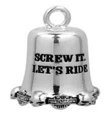 Harley Davidson Screw It Lets Ride Bar & Shield Ride Bell HRB002