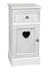 COMODINO ARMADIO ANTA CASSETTO CUCINA CAMERA INGRESSO BAGNO CUORE 68*35*30cm