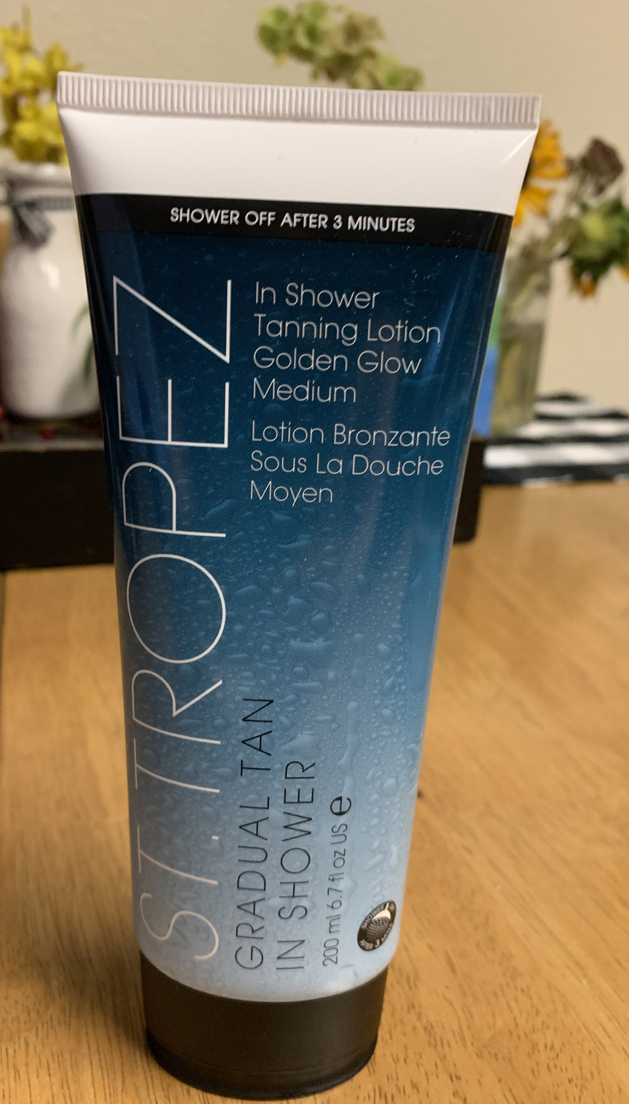 ST TROPEZ GRADUAL TAN *IN SHOWER* TAN LOTION GOLDEN GLOW MEDIUM 200ml 6
