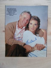 Julie Andrews autograph signed 13.5x16 cm magazine image