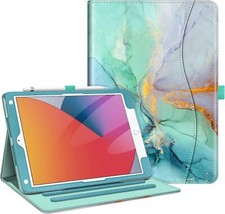 Case for iPad 9th 8th 7th Gen 10.2 Inch Multi-Angle Viewing Folio Stand Cover