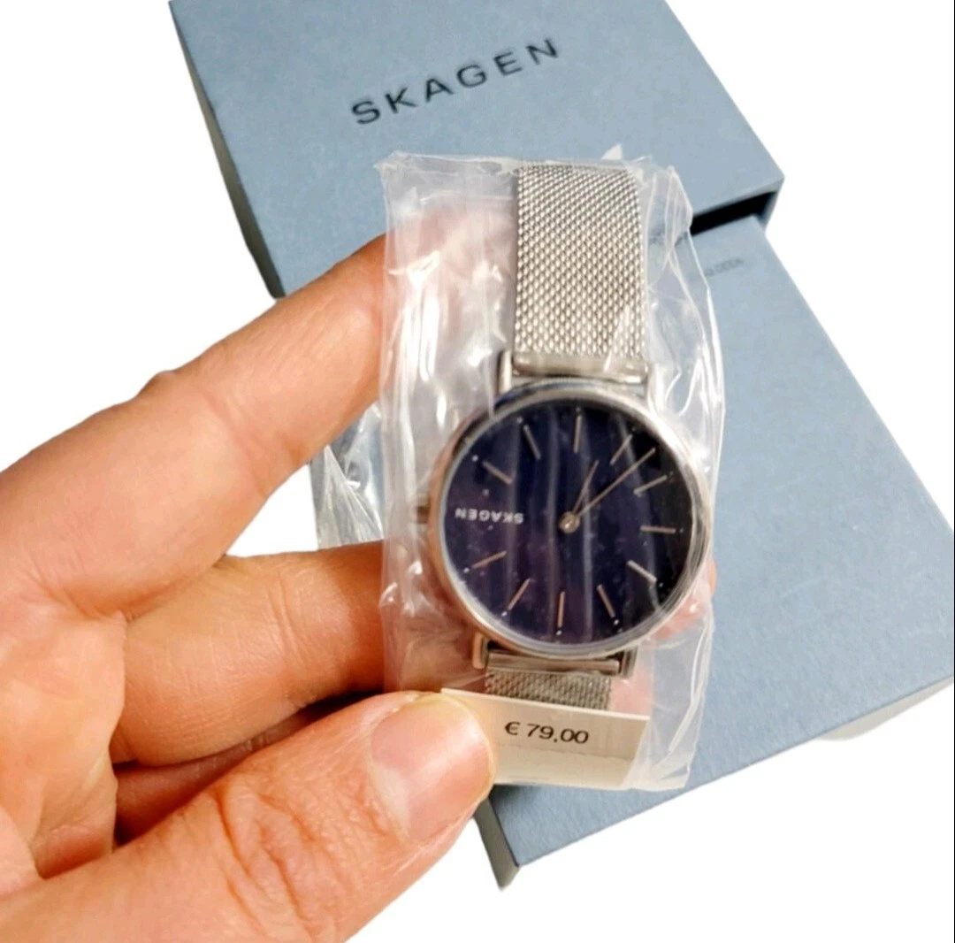 Silver skagen shop womens watches