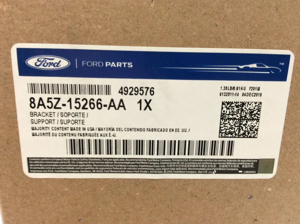 2009-2016 Lincoln MKS Front RH Passenger Side black chrome Fog Lamp Cover OEM - Image 3 of 3