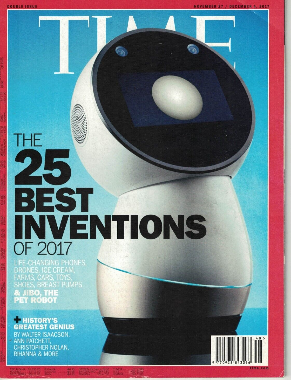 Time Magazine 2017 November 27 December 4 3The 5 Best Inventions Of Year Double