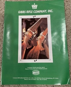 1993 GIBBS RIFLE FIREARMS GUNS DEALER/RETAIL PRICES  MAUSER RIFLES PISTOLS LUGER