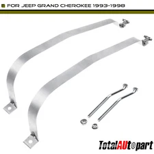 2x Fuel Tank Straps for Jeep Grand Cherokee 1993-1998 L6 4.0L V8 5.2L 5.9L SUV