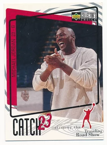 MICHAEL JORDAN 1997 UPPER DECK COLLECTORS CHOICE #190 CHICAGO BULLS MINT A