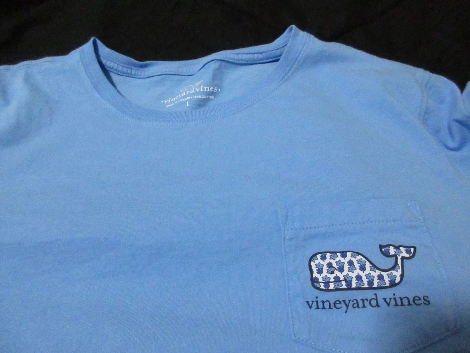 Camisa Vineyard Vines Adulto Grande Manga Larga Floral Grande Ballena Informal Para Mujer Foto 2 de 4