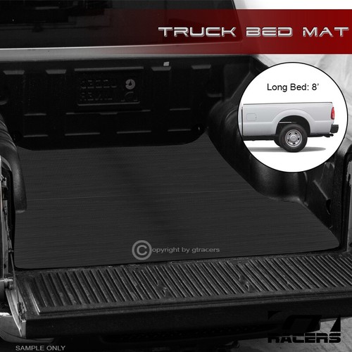 For 19992016 Ford F250/F350 8 Ft 96" Rubber Truck Bed Floor Mat Carpet