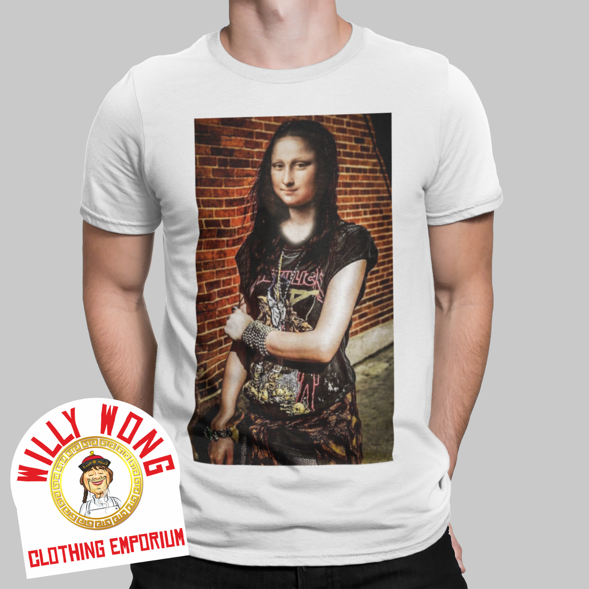 Mona Lisa T-Shirt UK Punk Rocker 80s 90s Retro History Movie