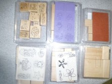 Stampin' Up New in the package retired wood stamp sets Pick your set qu