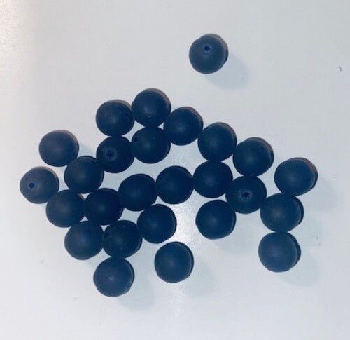 Gutermann Matt Beads 8 mm #600180 apx. 42 Pieces - Picture 17 of 36