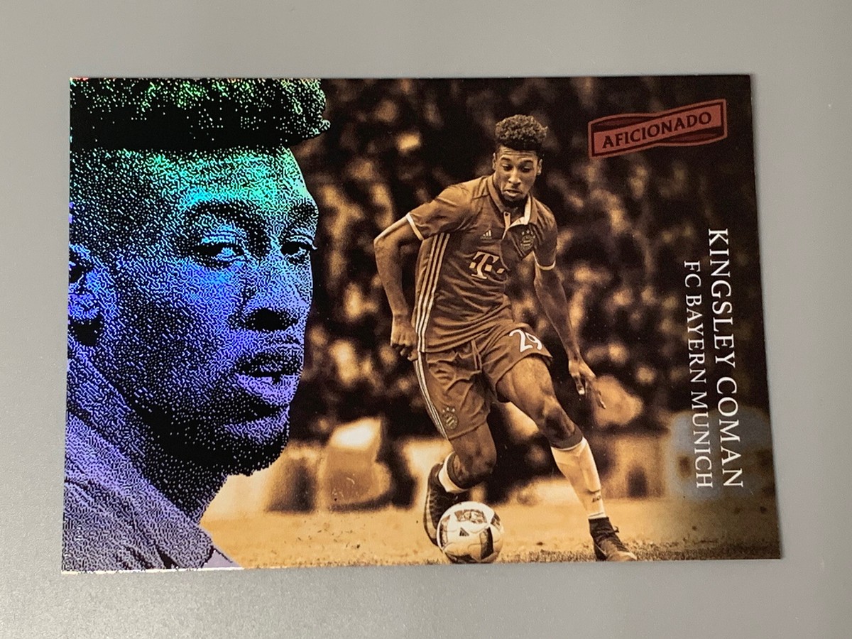 Kingsley Coman 2016-17 Panini Aficionado ⚽️ #20 Bayern Munich