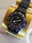 Vtg 90s Timex Sport Watch Indiglo Quartz 50m Black Dial Rubber Working wNBattery