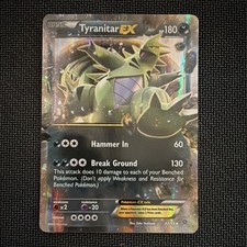 The Pokémon Company Tyranitar EX 42/98 XY Ancient Origins UR Holo 180 HP EN on eBay