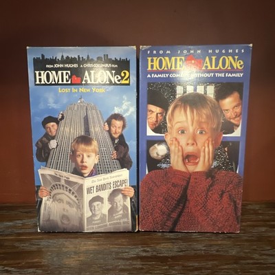 Home Alone 1 and 2 Lost in New York VHS Lot Of 2