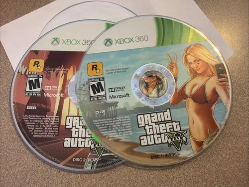 Grand Theft Auto V 5 | GTA V XboX 360| DISC ONLY |Tested and Working