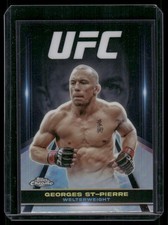 Georges St-Pierre 2024 Topps Chrome UFC Supergiant Refractor #SUG-3