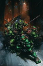 Teenage Mutant Ninja Turtles 13 Clayton Crain Virgin Variant 1:50 Ratio CB