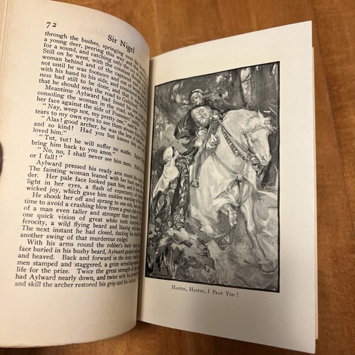 Arthur Conan Doyle ~ Sir Nigel ~ 1906 ~ McClure, Phillips & Co. ~ Illustrated - Picture 9 of 10