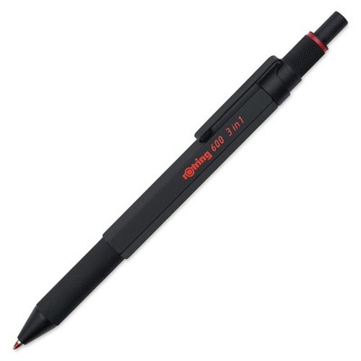600 3-in-1 Multicolor Pen and Mechanical Pencil, Switches Between 2 Ballpoint...