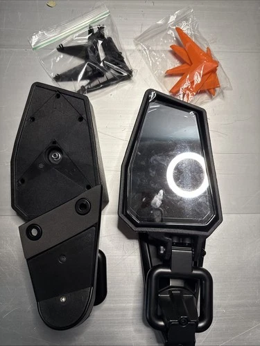 Mirrors Doors Off for Wrangler JK TJ 1997-2018, Side Mirrors Anti-Shake