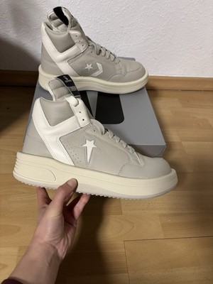 Rick owens converse Turbowpn creme Weiß milk neu 12 46.5 