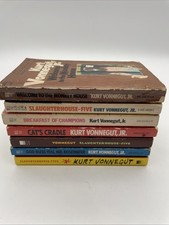 Lot of 7 Kurt Vonnegut, Jr. Novels Dell PB Vintage - Slaughterhouse 5 & MORE!