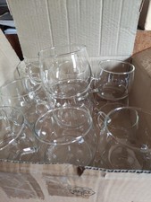 Set Teegläser Jenaer Glas Vintage  6 Stück runde Form
