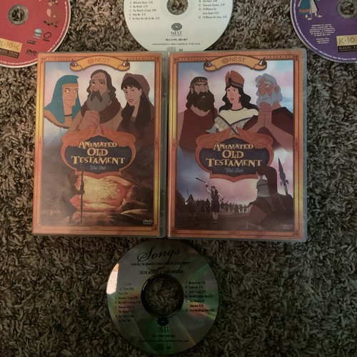 Nest Animated Stories From The Bible New Testament COMPLETE DVD Set + BONUS DVDs - Imagen 4 de 6