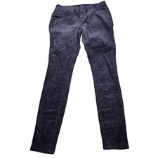 Eileen Fisher Pants Womens PP/PTP Blue Corduroy Slim Jegging Stretch Pull On