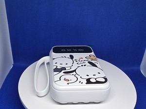 20000mAh Portable Power Bank Built-in 4 Cables Cute Pochacco USB-C Fast Charging