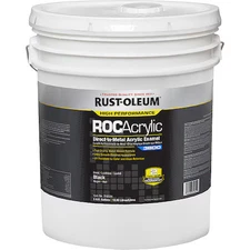 Rust-Oleum 316534 Acrylic Enamel Coating, Black, 5 Gal.
