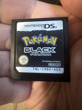 Pokemon Black ds Version PAL AUS WORKING 100% GENUINE NINTENDO DS 2DS 3DS DSI 