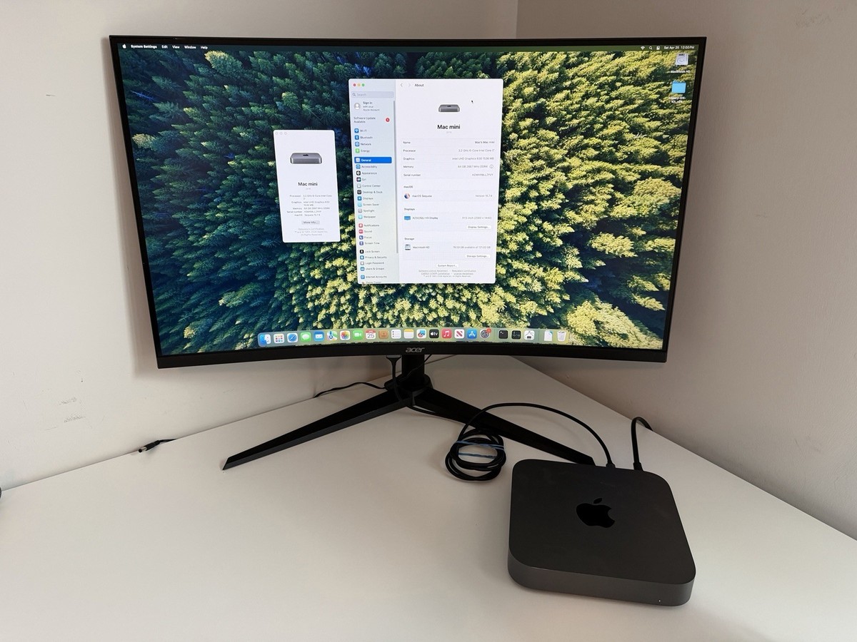 Mac Mini 2018 - 3.2GHz 6-Core i7 - 64GB RAM - 128GB SSD | eBay