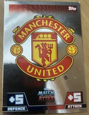 match attax 2014/15 Manchester United Club badge
