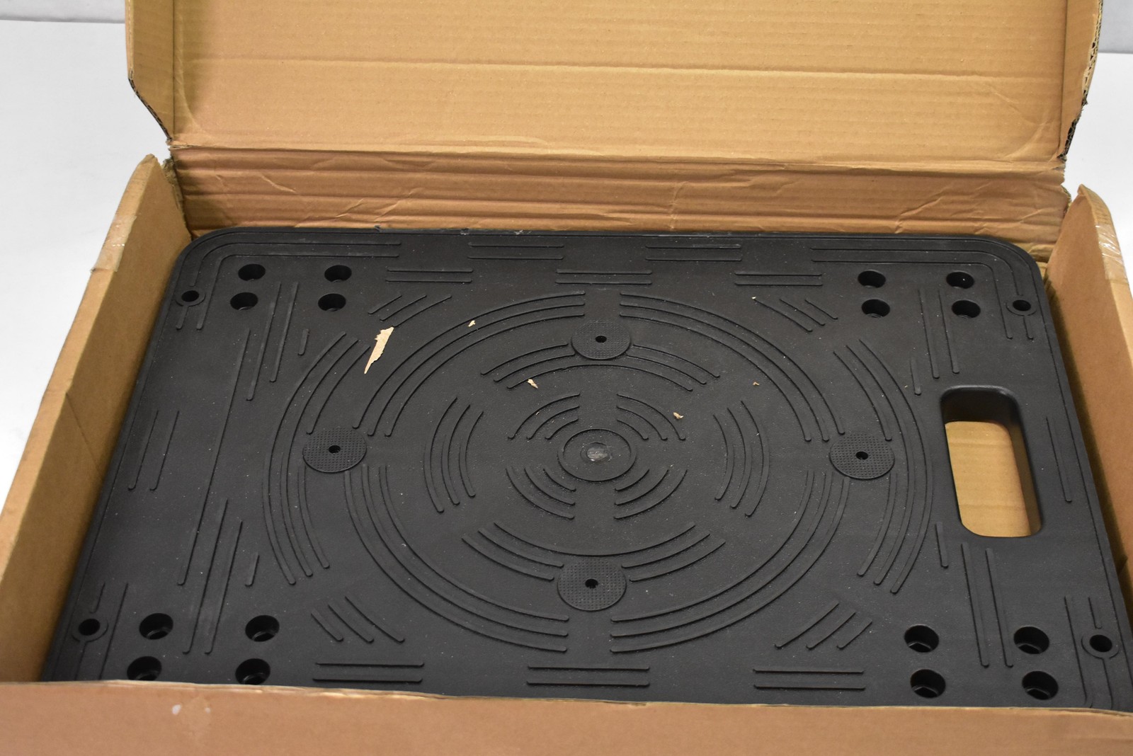 MaxWorks Polypropylene Dolly Black 200 lb 50915 19.5x14.5 with Casters MaxxHaul