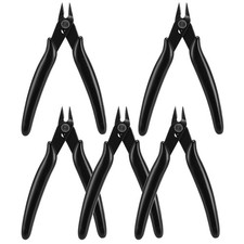 5-10x Flush Side Cutter Precision Shear Wire Snips Pliers Diagonal Mini Cutters